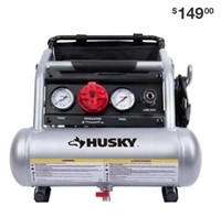 Husky 1 Gal. Portable Electric-Powered Silent Air