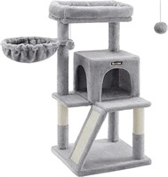 (N) FEANDREA Cat Tree, Multi-Level Cat Tower with