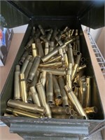 .50 Cal. Ammo Can Full of 30-06 Brass