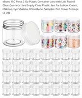 MSRP $47 150Pcs Small Jar Containers