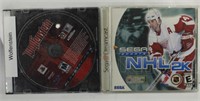 PLAYSTATION WOLFSTEIN & NHL 2K SEGA SPORT