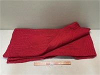 100% COTTON NEW KNIT THROW 64 X 56 INCHES