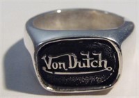 Jewelry Sterling Silver Von Dutch Ring