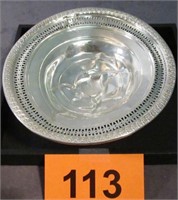 Lord Silver Sterling Silver Footed Bowl Dented