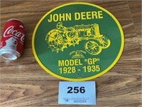 JOHN DEERE METAL SIGN