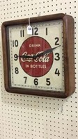 Adv. Drink Coca Cola in Bottles Clock