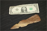 Native American Contemporary Flint Spearpoint #1
