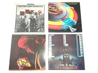 Four vintage Electric Light Orchestra (ELO) vinyl