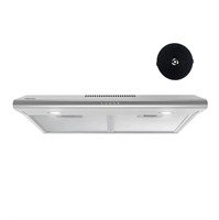 E9009  FIREGAS Range Hood 30 Slim Ducted/Ductles