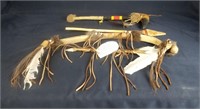 Lot Of 3 Native American Style Items