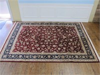 LARGE RED RUG  8.5 X 11  VERY CLEAN