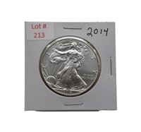 2014 1oz Fine Silver Eagle