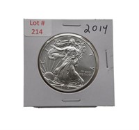 2014 1oz Fine Silver Eagle