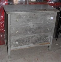 3 DRAWER PAINTED DRESSER