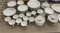 A lot of Mikasa fine China, serving set of 12