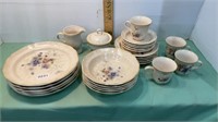 Mikasa set of plates and other dishware