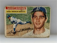 1956 Topps #79 Sandy Koufax HOF Dodgers Poor