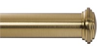 IVILON 48-86IN DRAPERY ROD WARM GOLD 1IN DIAMETER