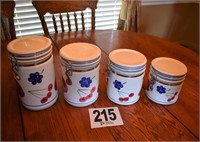 Fruit Canisters (4 Total)