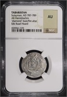 AD 787-789 SULAYMAN TABARISTAN NGC AU