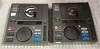 2 Gemini CDJ-1200 Professional CD Players