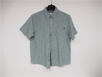 Hurley Men's LG Short Sleeve Button Up Shirt,