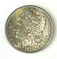 1886 Morgan Dollar (90% Silver).