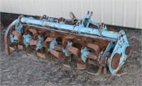 Rototiller implement attachment pto driven