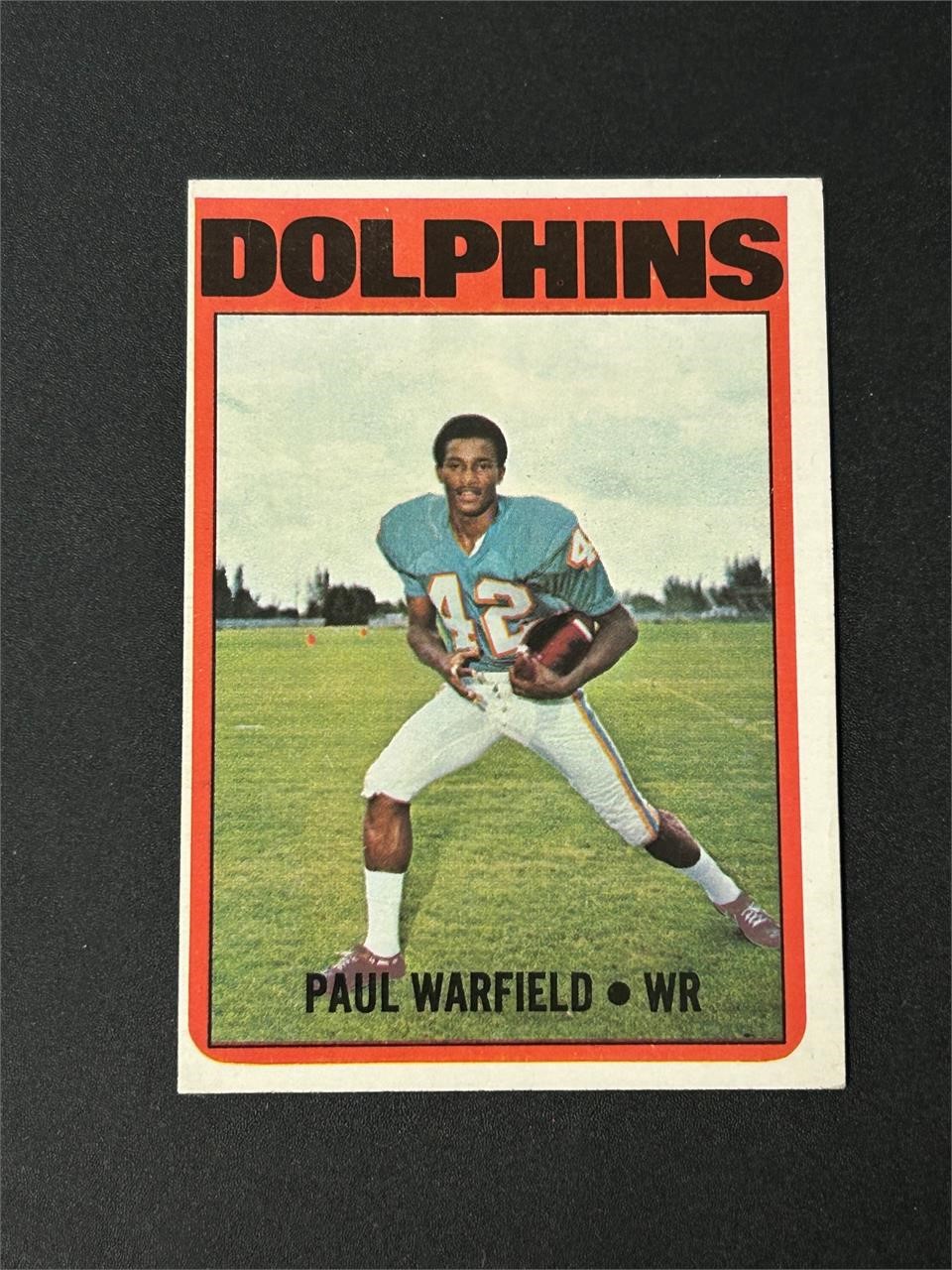 1972 Topps Paul Warfield #167