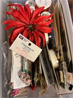 Christmas Vintage Crafting, Sewing Notions