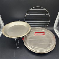 Pie Pans, Cooling Racks, & Carrying Case