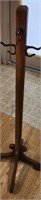 Oak VTG Coat Rack