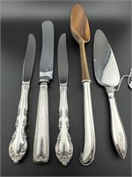 5 pc STERLING HANDLE LOT