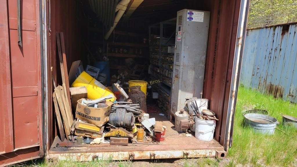 20x8' Shipping Container with Contents