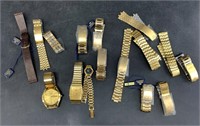 Large lot of watches and replacement watch bands a