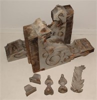 Large Architectural Corbels (w/Parts)