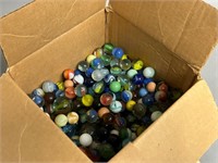 Large Assortment of Glass Marbles