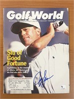Jeff Sluman signed 1997 Golf World Magazine