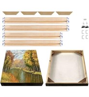 New DIY wood stretching pieces for canvas art