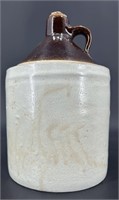 Antique 2 Tone Stoneware Jug