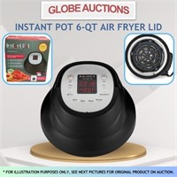 NEW INSTANT POT 6-QT AIR FRYER LID(MSP:$100)