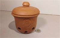 Terracotta Garlic Jar