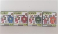 Four Klikbot Stop Motion Animation Figures