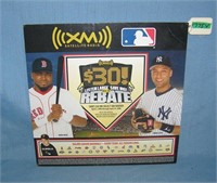 D. Jeter, D. Ortiz and C. Ripken display piece