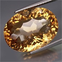 Natural Brazil Citrine 13.66 Cts Untreated