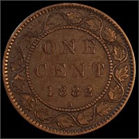 1882-H Canada Large Cent