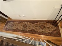 Beautiful Floral Carpet Runner 144x33in.