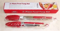 2-Piece Food Tong Set - New in Box
