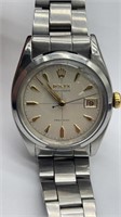 Rolex oyster date dayjust precision with gold