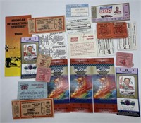 Lot Of Vintage Indianapolis 500 Tickets & More